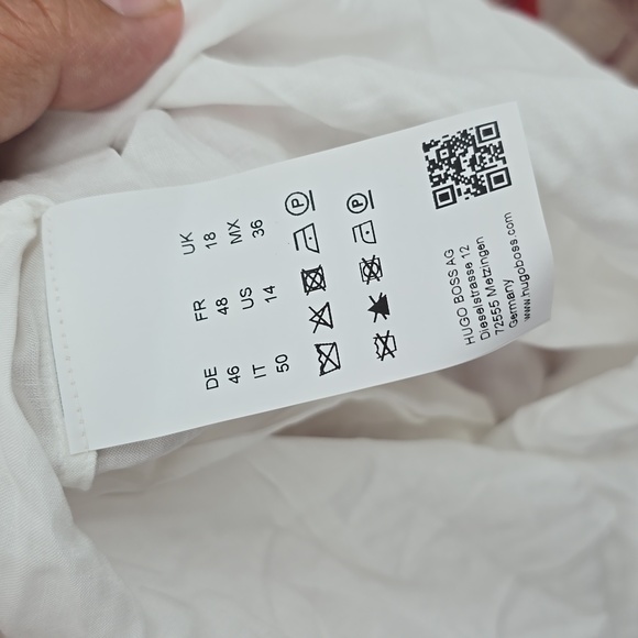 Boss Dabeata Chiffon Maxi Floral With Adjustable Ties Dress Size 14 - Picture 7 of 9